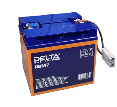 Сменный батарейный картридж DELTA RBM7, аналог RBC7, аналог RBCсовместимый с ИБП АРС SMT1500I, SU1000XLINET, SU1400I*, SUA1000XLI, SUA1500I, SUA750XLI, ДxШxВ 182х152х173мм., вес 12.4кг., срок службы до 8 лет.