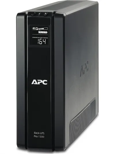 ИБП APC BR1500G-GR, Back-UPS Pro, 1500ВА/865Вт, 6×Schuko, AVR, LCD