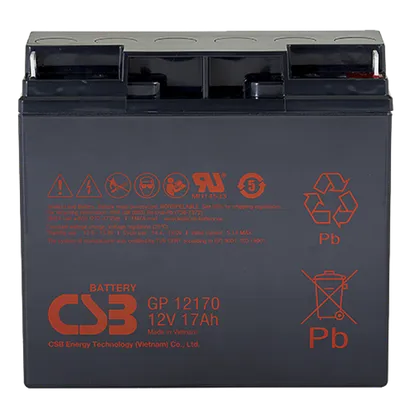 АКБ CSB GP12170 B3 CSB, 12V, 17Ah
