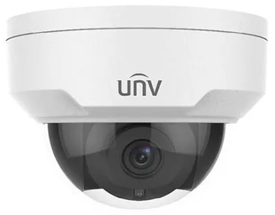 Видеокамера IP Uniview IPC324SS-DF40K-I0, купольная антивандальная, 4 Мп, 4 мм, ИК до 50 м