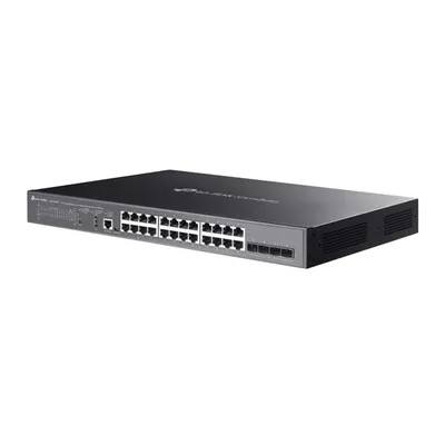 SG5428XMPP - Omada 24-портовый гигабитный управляемый стекируемый PoE++ коммутатор Lite L3 c 4 слотами 10G SFP+. Порты: 16 х гигабитных портов PoE+, 8 х гигабитных портов PoE++ (до 90 Вт на порт), 4 х слота 10G SFP+, консольный порт RJ45/USB Type-C, 1 х порт USB 2.0, TP-link