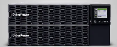 OL8KERTHD - Источник бесперебойного питания, CyberPower, OL8KERTHD, Мощность 8000ВА/8000Вт, OLHD-серия, On-Line, Стоечный 4U, Color LCD/RMCARD205/HID USB/RJ11/RJ45/RS232+Сухие контакты/EPO/BMS, AVR: 200-240В, Вых: 6xIEC C13/4хIEC C19/Клеммная колодка, АКБ 12В/9Ач*16 шт, Чёрный