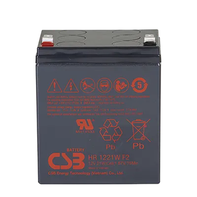 АКБ CSB HR1221W F2 CSB, 12V/5.25Ah