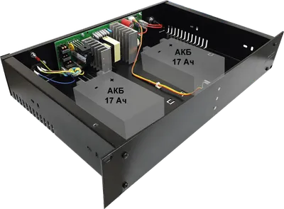 Источник питания Бастион СКАТ-1200И7 RACK 2142, 12В, 5А, 2U