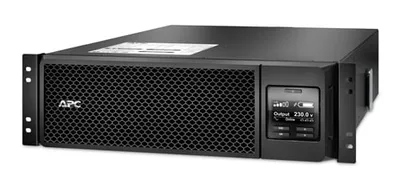 SRT5KRMXLI - Источник бесперебойного питания, APC, Smart-UPS SRT5KRMXLI, Онлайн, Мощность 5000ВА/4500Вт, Стоечный 3U, 230В, Вых: 6x C13+4x C19 IEC, APCRBC140, Network Card+SmartSlot, Extended runtime, W/ rail kit, Чёрный