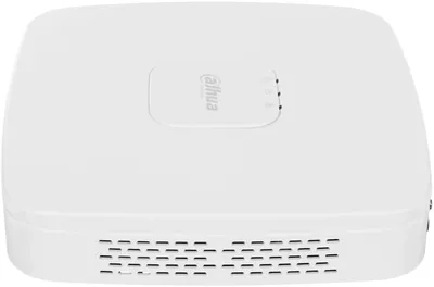 Видеорегистратор Dahua DHI-NVR2104-P-I2, 4-канальный, PoE, 4K, H.265+, 1 SATA до 10ТБ