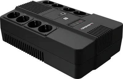 ИБП IPPON 2061500, 1050 ВА/600 Вт, Line-Interactive, 8xSchuko