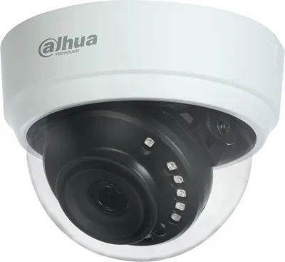 Камера видеонаблюдения Dahua DH-HAC-D1A21P-0280B, 2Мп, 2.8 мм, ИК 20 м