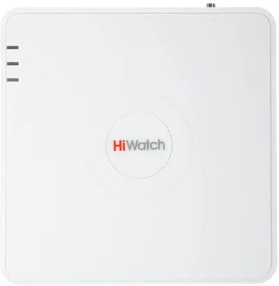 Видеорегистратор HiWatch DS-N204P(C), 4-канальный, PoE, H.265+