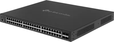 TP-Link SG3452XP Управляемый коммутатор JetStream уровня 2+ c 48 гигабитными портами PoE+ и 4 портами  SFP+  PROJ