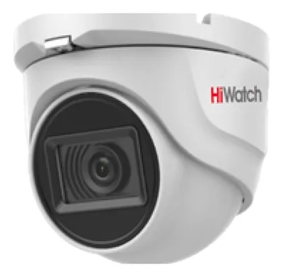 Камера видеонаблюдения HiWatch DS-T803(B) (2.8 MM), 8Мп, 4K, ИК 30м, купольная