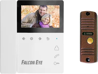 Видеодомофон Falcon Eye 00-00191816 Lira, 4.3" TFT, 2 вызывные панели