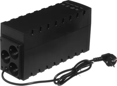 ИБП Powercom Raptor RPT-600A-EURO, 600ВА/360Вт, линейно-интерактивный, 3×Schuko
