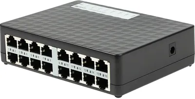 Коммутатор Origo OS1116/A1A, 16×100 Мбит/с, неуправляемый, пластик