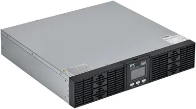 Источник бесперебойного питания ITK Online Rackmount EOR-0003KVA-1-006 / 3000 ВА / 3000 Вт / 6 x IEC 320 C13