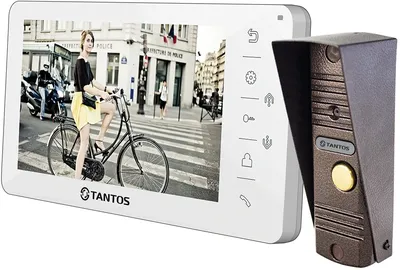 Видеодомофон Tantos 00-00189398, Amelie kit, 7", 800x480, белый