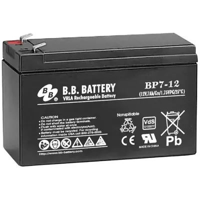 Аккумулятор B.B.Battery BP 7-12