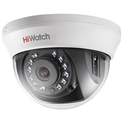 Камера аналоговая HiWatch DS-T201(B) (2.8 mm), 2Мп, HD-TVI, ИК 20м