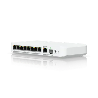 Коммутатор Ubiquiti USW-Flex-2.5G-8-PoE, 8×2.5G RJ45, 1×10G RJ45/SFP+, PoE 196Вт