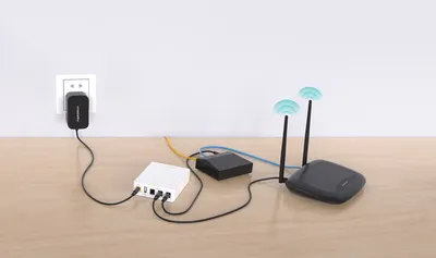 ИБП Мини KP3 Pro, (DС) 12В/4.0A Вход; Независимый 12В, 9В, 5В (DС) Выход, с USB 5В/2.1A, 36Вт Макс., 10000мАч, MARSRIVA