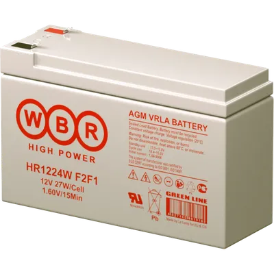 Аккумулятор WBR HR1224W F2F1  (12V,  6Ah)