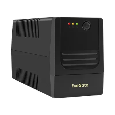 ИБП ExeGate EX299488RUS, 850VA/510W, LED, AVR, 2×Schuko