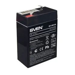 Аккумулятор SVEN SV-0222064, 6В, 4.5Ач, свинцово-кислотный