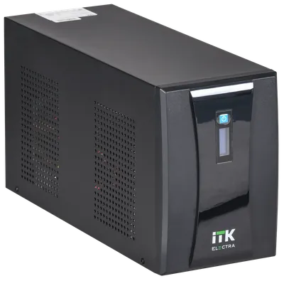 Источник бесперебойного питания ITK ELECTRA EET-3000VA-1-004-S / 3000 ВА / 1800 Вт / 3 x CEE 7 (евророзетка)