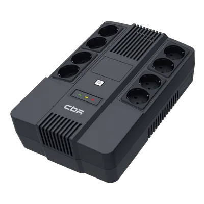 ИБП CBR UPS-OFK-101E-600, 600VA/360W, линейно-интерактивный, Schuko, AVR