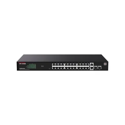 IP-COM G2228P-24-410W Web smart коммутатор с 26 гигабитными портами и 2 SFP-портами, PoE 24х30Вт (до 370Вт)