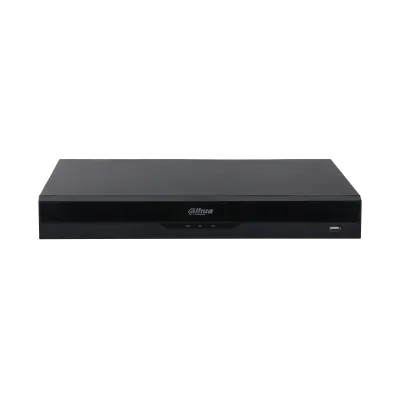 Видеорегистратор Dahua DHI-NVR5216-16P-EI, 16 каналов, PoE, H.265+, 2×SATA