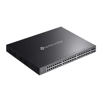 SG2452LP - Omada 52-портовый гигабитный коммутатор Smart с 32 портами PoE+. Порты: 48 х гигабитных портов (32 х порта PoE+ и 16 х портов без PoE), 4 х гигабитных SFP слота, TP-link